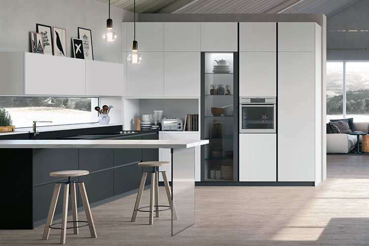 Cucine con ante in PET